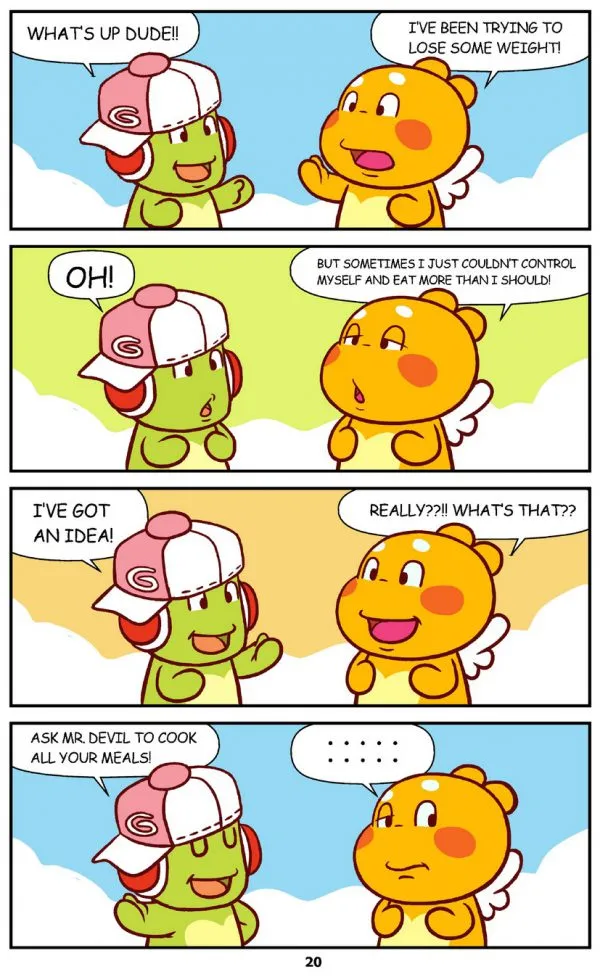 Qoobee Comics 022 – Better Way to Lose Weight
