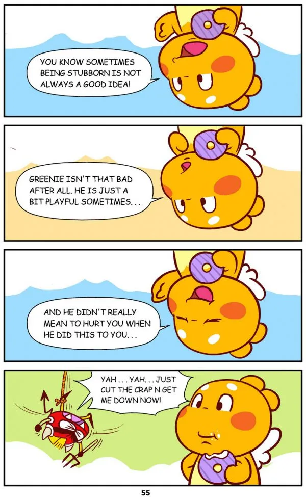 Qoobee Comics 057 – Upside Down