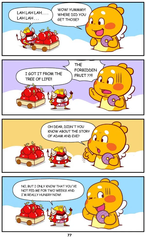 Qoobee Comics 079 – Food is More Important