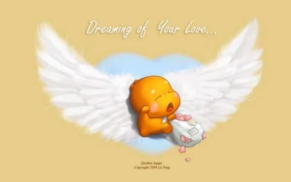 QooBee dreaming of having big wings