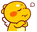 LINE sticker: QooBee waving bye
