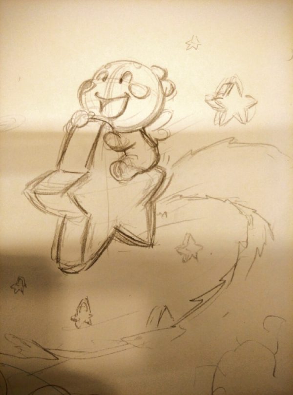 QooBee Illustration Book Sketch 01