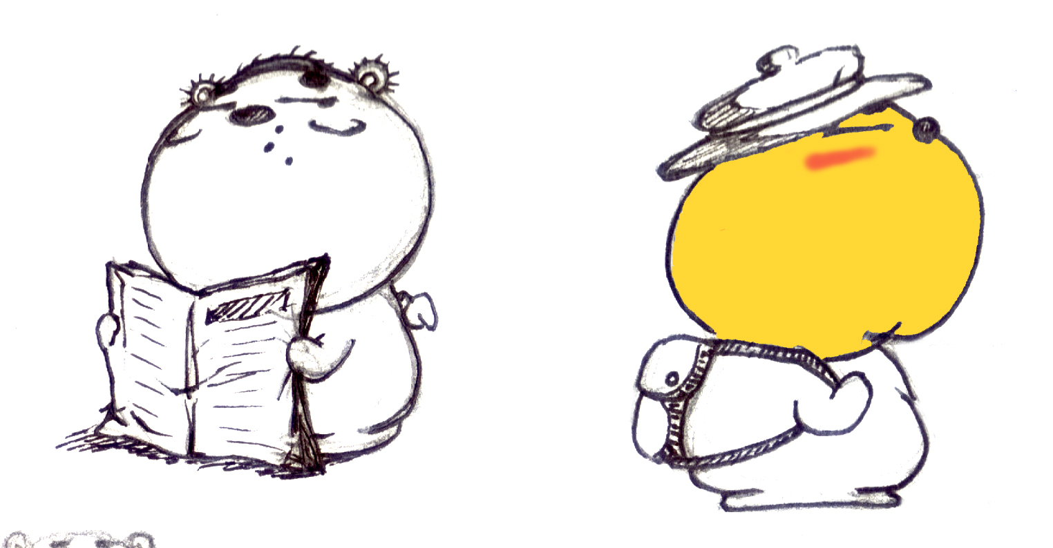 Old QooBee drawing